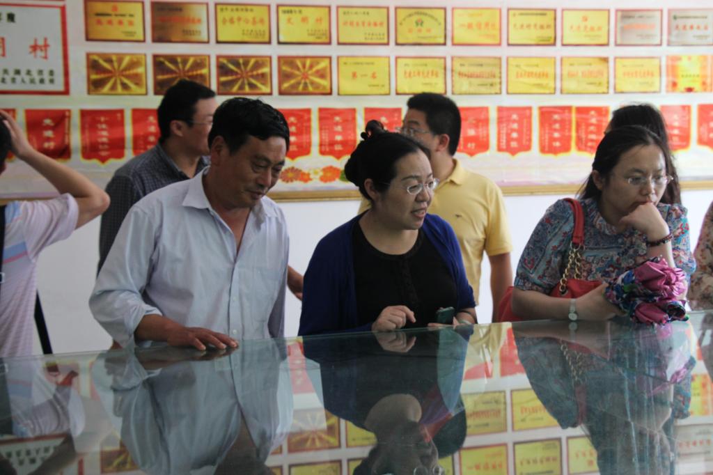 教师进农户，理论下基层——太阳成集团122ccvip全体党员教师赴英山县乌云山村学习调研